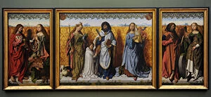 Alte Gallery: Saint Bartholomew Altarpiece, ca.1500-1510. Master of the Sa