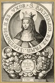Saxony Prints: Saint Bathilda