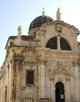 Dubrovnik Prints: Saint Blaise church. Dubrovnik. Croatia