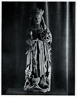 Dagger Collection: Saint Catherine Figure