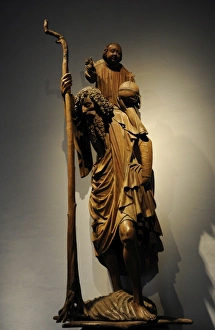 Catharijneconvent Collection: Saint Christopher by Hendrik Douwerman (1480-1543), around 1