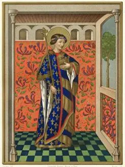Grand Son Prints: Saint Clodoaldus