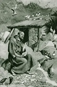 Cuthbert Prints: Saint Cuthbert / Farne Isl