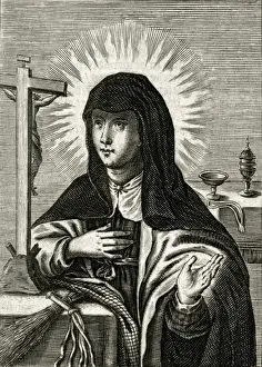 Julia Prints: Saint Eustochium