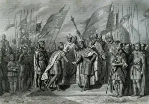 Interview Prints: SAINT-EVRE, Gillot (1791-1858). Interview between