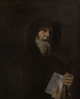 Hermit Prints: Saint Francis of Paola by Jusepe de Ribera