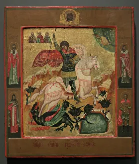 Saint George. Russian School. 19th century