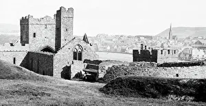 Images Dated 17th January 2020: Saint German's Cathedral, Peel, Isle of Man