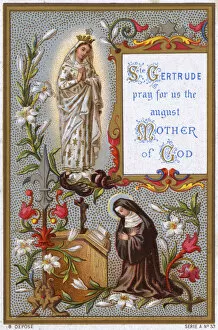 Knowing Collection: SAINT GERTRUDE AND NUN
