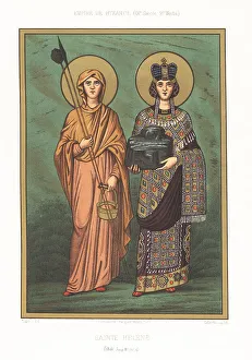 Charles Louandre Prints: Saint Helena, mother of Constantine I the Great