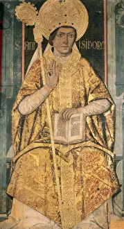 Seville Prints: Saint Isidore of Seville (c. 560636). Bishop, confessor