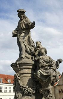 Images Dated 9th June 2012: Saint Ivo of Kermartin, 1711. Copy. Prague. Czech Republic