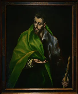 Saint James the Greater. Portrait by El Greco