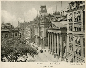 Images Dated 10th February 2016: Saint James Street, Canada in Montreal