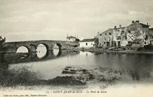 Images Dated 1st March 2011: Saint Jean-de-Luz - The Socoa Bridge