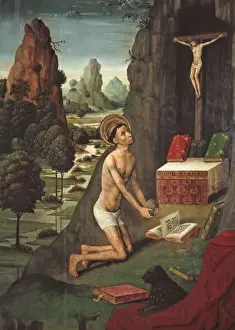 1577 Prints: Saint Jerome Penitent