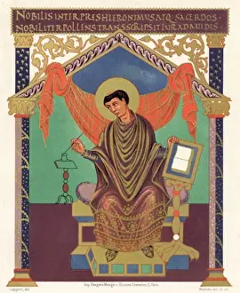 Saint Jerome Writing