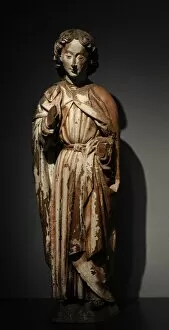 Images Dated 14th September 2013: Saint John the Baptist, c. 1470, by Master of the Statues of