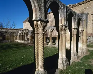 Saint John of Douro. Cloister. Soria. Castile and Leon. Spai