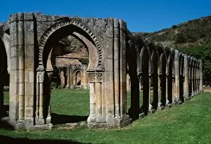 Saint John of Douro. Cloister. Soria. Castile and Leon. Spai
