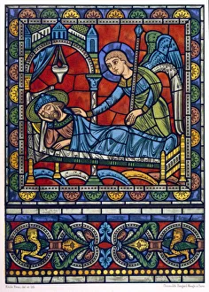 Images Dated 1st December 2020: Saint Joseph dreams that he is visited by an angel who tells him that he is going to be