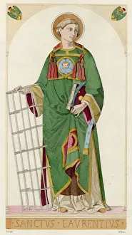 Laurence Prints: Saint Laurence of Rome