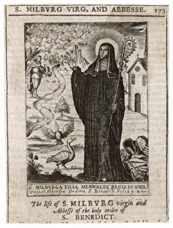 Abbess Gallery: Saint Milburga