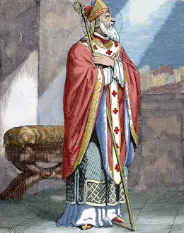 Narcissus Prints: Saint Narcissus of Jerusalem (c. 99 - c. 216)