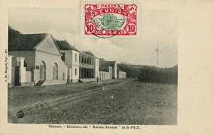 Images Dated 30th December 2015: Saint-Paul Barracks - Island of Reunion - Indian Ocean