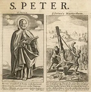 Heaven Prints: Saint Peter and crucifixion