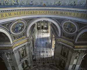 Geographical Prints: Saint Peters Basilica. VATICAN CITY. Saint Peter s