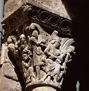 Saint Peters Cathedral. Jaca. Aragon. Spain