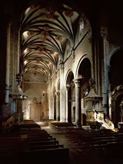 Saint Peters Cathedral. Jaca. Aragon. Spain