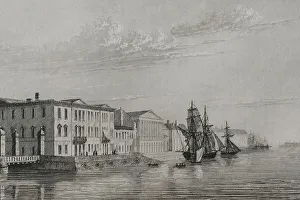 Saint Petersburg. The English Embankment or English Quay