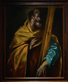 Iconography Prints: Saint Philip. Portrait by El Greco (1541-1614)