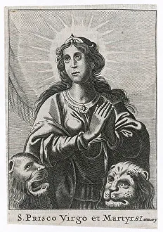 Aquila Prints: SAINT PRISCA
