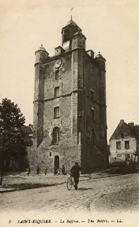 Belfry Prints: Saint-Riquier, Somme, Northern France - The Belfry