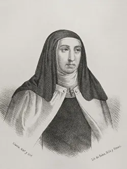Theology Prints: Saint Teresa of Jesus - Carmelite Religious reformer