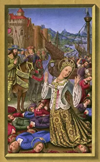 Pious Gallery: Saint Ursula Martyred