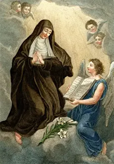 Dates Prints: Sainte Francoise