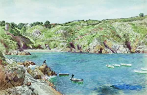 Saints Prints: Saints Bay, Guernsey, Channel Islands