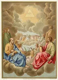 1687 Prints: Saints in Heaven