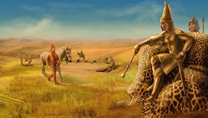Images Dated 13th February 2020: Saka chieftain