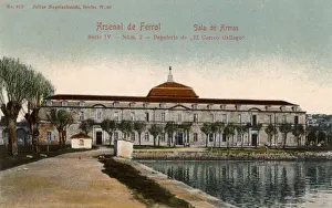 Sala de Armas, Arsenal building, Ferrol, Galicia, Spain