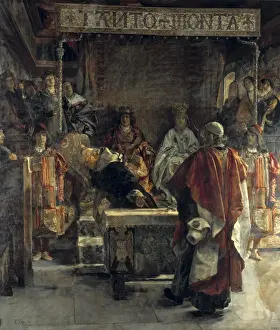 Emilio Prints: SALA Y FRANCES, Emilio (1850-1910). The Expulsion