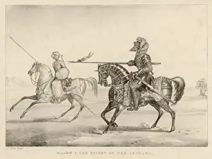 Accompanied Prints: Saladin & Leopard Knight
