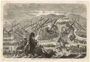 Invade Prints: Salamis - Persian Defeat