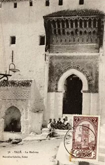 Madarsa Gallery: Sale, Rabat, Morocco - Medersa Abu al-Hassan