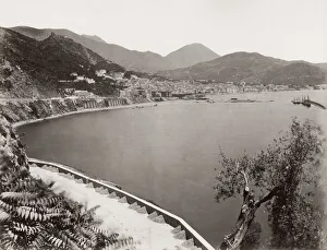 Salerno Italy, along the Mediterranean coast
