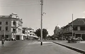 Bicycles Prints: Salim Road, Mombasa, Kenya, East Africa